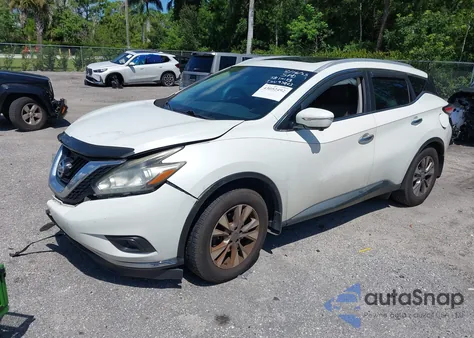 2015 Nissan Murano Sl from USA, damaged, VIN 5N1AZ2MG3FN226831